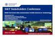 S&T Stakeholders Conference · League of Nations’ investigatory committee by lacing ... Ebola, and botulinum toxin on ... (Virus) Infection via inhalation