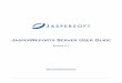 jasperwave.comjasperwave.com/content/jasperreports-server-user-guide.pdf · Table of Contents 3 TABLE OF CONTENTS Chapter 1 Introduction to JasperReports Server . . . . . . . . 