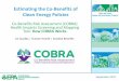 Co-Benefits Risk Assessment (COBRA) Health Impacts ... · What is COBRA? • • • The Co-Benefits Risk Assessment (COBRA) Health Impacts Screening and Mapping Tool is a peer reviewed