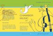 CHAMBER MUSIC - phoenixensemble.com€¦festival and Suzuki institute. The Phoenix Ensemble has been a 501(c)(3) since 1998. Haydn wrote 68 quartets. ... Cello melissa kraut, si-yan