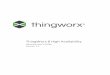 ThingWorx 8 High Availability - support.ptc.com · HAProxy and PostgreSQL Failure ..... 55 ZooKeeper and PostgreSQL Failure 