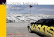 MODERN MINING - Crown Publications - Leading B2B … · MODERN MINING IN THIS ISSUE ... work by Rio Tinto Kennecot which involved the moving of 6 million tons of material. The avalanches,