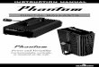 INSTRUCTION MANUAL - Hydrofarm€¦ · READ AND SAVE INSTRUCTIONS The Phantom Digital Ballast features state-of-the-art microproces-sor technology, an extruded aluminum body with