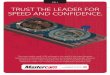 TRUST THE LEADER FOR SPEED AND CONFIDENCE. - Mastercam · TRUST THE LEADER FOR SPEED AND CONFIDENCE. MILL The most widely-used CAM software in the world is the most dynamic. Mastercam’s