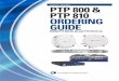 PTP 800 & PTP 810 Ordering Guide - .PTP 800 & PTP 810 ORDERING GUIDE ... If the PTP 800 or PTP 810