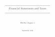Financial Statements and Taxes - Lakehead Universityflash.lakeheadu.ca/~pgreg/assignments/2019chapter2_s05.pdf · Financial Statements and Taxes RWJR, Chapter 2 ... 2.2 The Income