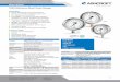 1009 Stainless Steel Case Gauge - ashcroft.com.cn · C4 - Individual calibration chart in accordance with ASME B40.100:2013. Accuracy traceable to N.I.S.T C4 SM - All stainless steel
