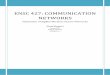 ENSC 427: COMMUNICATION NETWORKS · ENSC 427: COMMUNICATION NETWORKS Simulation of ZigBee Wireless Sensor Networks Final Report Spring 2012 Mehran Ferdowsi Mfa6@sfu.ca