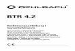 BTR 4 - Oehlbach · BTR 4.2 G 3 Vielen Dank, dass Sie sich für ein Oehlbach®-Qualitätsprodukt entschieden haben. Bitte lesen Sie diese Bedienungsanleitung ausführlich, um 