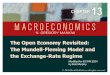 The Open Economy Revisited: The Mundell-Fleming Model … · The Open Economy Revisited: The Mundell-Fleming Model and ... (Greek letter “theta”) ... CHAPTER 13 The Open Economy