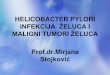 HELICOBACTER PYLORI ,1)(.&,-$¤(/8&$, .Histologija Molekularne metode Invazivna dijagnostika HP infekcije