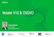 Veeam V10 & DSGVO - infotech.at · Veeam Cloud Connect End-to-End-Verschlüsselung: Verschlüsseln Sie all Ihre Daten an der Quelle (bevor sie Ihre Netzwerkumgebung verlassen), während