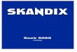 SKANDIX Catalog: Saab 9000 - SaabtuninG · Manifold Mounting kit, Exhaust manifold 25 Exhaust Pipes Exhaust pipe 25 Silencer Front silencer 28 Middle silencer 29 End silencer 32 Pipes