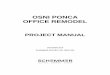 OSNI PONCA OFFICE REMODEL - Cheever … · OSNI PONCA OFFICE REMODEL 06571.002 OCTOBER 2016 TABLE OF CONTENTS TOC - 1 ... Request, using form bound in Project Manual or CSI Substitution