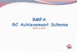 BMFA RC Achievement Scheme - British Model …achievements.bmfa.org/wp-content/uploads/2017/03/BMFA... · 2017-03-02 · Philosophy of the Achievement Scheme - Duncan McClure 
