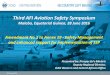 Third AFI Aviation Safety Symposium · Presented by: Prosper Zo’o Minto’o Deputy Regional Director, ICAO Western and Central African Office Third AFI Aviation Safety Symposium