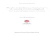 The effect of microfinance on the empowerment of women …131654/FULLTEXT01.pdf · The effect of microfinance on the empowerment of women and its societal consequences A study of