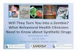 Will They Turn You into a Zombie? Behavioral Health ... · Will They Turn You into a Zombie? What Behavioral Health Clinicians Need to Know about Synthetic Drugs Beth Rutkowski, MPH