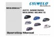 WELDSKILL AUTO-DARKENING WELDING HELMETScigweld.com.au/wp-content/uploads/2013/04/38481010-01-907_AD-Wel… · In semiautomatic or automatic wire welding, the wire, wire reel, drive