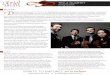 riel TESLA UARTET - arielartists.comarielartists.com/epk/Tesla Quartet_PressKit.pdf · Niedersachsen at the 2013 Bordeaux International String Quartet Competition. ... performance