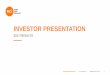 Investor presentation - RCI Bank and Services · INVESTOR PRESENTATION 2017 RESULTS FEBRUARY 19TH, 2018 2 This presentation is not, and is not intended to be, an offer to sell any
