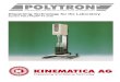 POLYTRON - MAssetRecovery · POLYTRON® System PT 3100 Elegant Reliability The POLYTRON® PT 3100 dispersing unit is the result of innovative deve-lopment work and is another new