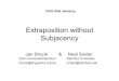 Extraposition without Subjacency - HLP Labnsnider/pubs/ExtrapositionWithout... · Extraposition without Subjacency Jan Strunk & Neal Snider ... • Chomsky (1973) and also Akmajian