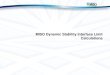 MISO Dynamic Stability Interface Limit Calculations · MISO Dynamic Stability Interface Limit Calculation (DSA Tool): • Analysis is performed for real-time system conditions captured