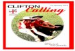 CLIFTON 18 January 2018 Calling - cliftonschool.co.za Calling... · In particular, my thanks to Gerry Goedeke and ... and have to confess that I turned down the offer of joining them