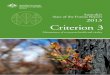 Australia’s State of the Forests Report 2013 Criterion 3 · Sustainable forest management aims to maintain the . ... Australia’s State of the Forests Report 2013 173. ... fire