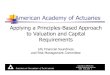 American Academy of Actuaries · American Academy of Actuaries NAIC June, 2006 9 Academy Stakeholder Groups Life Practice Council ... Allow review on a pre-release basis