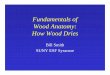 Bill Smith SUNY ESF Syracuse€¦ · Fundamentals of Wood Anatomy: How Wood Dries Bill Smith SUNY ESF Syracuse