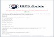 500 Quadratic Equation Questions for IBPS … ·  | estore.ibpsguide.com |  1 500 Quadratic Equation Questions for IBPS RRB/PO/Clerk 2017 eBook Direction (Q. 1-5 