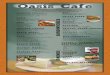 Oasis Cafe Menu - Purdue University - Dining & Catering Compliant menus for upload/Fall... · Philly Steak Sandwich . Firey Ranch Wrap. Chicken Caesar Wrap. Order your favorite wrap