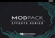 MOD PACK Manual - Native Instruments · commitment on the part of Native Instruments GmbH. The software described by this docu- ... 2 Document Conventions ... (drop-down) menus (such