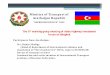 Ministry of Transport of Azerbaijan Republic - unescap.org · Prediction Projects Nr Names of projects Duration of construction 1 Ganja-Georgian state border highway 2014-2017 2 Minghacevir