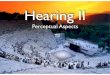 Slides06 FoP6 AuditoryScene W15 - University of Ottawaaix1.uottawa.ca/~ccollin/PCLWebsite/Teaching_files/Slides06_FoP6... · Intensity & Loudness • Loudness is the subjective perceptual