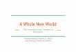 A Whole New World - c.ymcdn.comc.ymcdn.com/.../resmgr/AM_2016_Slides/17HiznayRamp-AWholeNew… · A Whole New World The Transition from Student to Preceptor Ashley Ramp, PharmD, MEd