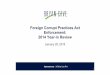 Foreign Corrupt Practices Act Enforcement: 2014 …root.bryancavemedia.com/docs/fcpa_review.pdf · Foreign Corrupt Practices Act Enforcement: 2014 Year-in Review ... • There can