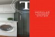 MODULAR LAUNDRY SYSTEM - timberlinebp.com.autimberlinebp.com.au/wp-content/uploads/2016/08/TBP-Brochure_NOV... · This laundry as pictured consists of the following modules: Chalky