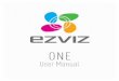 ONE User Manual 20510924 US 复制 - ezvizlife ONE... · ONE x1 Power Adapter x1 User Manual x1 ... Power-on and Power-oﬀ Download and install the EZVIZ SPORTS app, ... ONE User