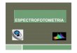 Método de análise baseado em medidas Espectrofotometria …docente.ifsc.edu.br/michael.nunes/MaterialDidatico/Analises... · Método de análise baseado em medidas de absorção