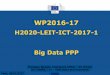WP2016-17 - cache.media.education.gouv.frcache.media.education.gouv.fr/file/ICT/73/3/H2020_Big_Data_PPP_DG... · ICT 15 - Impact. The challenge is to ... • Powerful (Big) Data processing