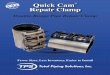 Quick Cam Repair Clamp - tps.us · Rubber Products ASTM A351 Standard Specification for Grade 304 Stainless Steel ASTM A536 Standard Specification for Ductile Iron CAUTION: Repair