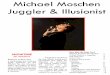 Michael Moschen Juggler & Illusionist Arts/education/study_guides... · Michael Moschen Juggler & Illusionist SHOWTIME for Teachers Welcome to Show Time, a performing arts resource
