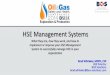 HSE Management Systems - ISNetworld · HSE Management Systems Brad Whitaker, MSPH, ... Common Elements of MS ... Create or make your own HSE MS ANSI Z10 ASSESSMENT Element …