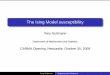The Ising Model susceptibility - CARMA · The Ising Model susceptibility Tony Guttmann Department of Mathematics and Statistics CARMA Opening, Newcastle, October 30, ... Biology e.g