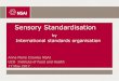 Sensory Standardisation - University College Dublin Marie   Sensory Standardisation by International