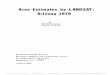 Area Estimates by LANDSAT - USDA · Area Estimates Arizona by LANDSAT: 1979 by ... GROUND DATA COLLECTION AND EDITING 1 ... Ray Luebbe, Sue Faerman, 