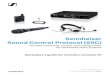 Sennheiser Sound Control Protocol (SSC) · Sennheiser Sound Control Protocol (SSC) versatile command, control, and con guration for networked audio systems Developer s guide for evolution
